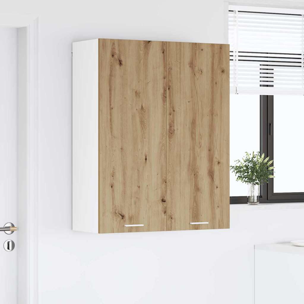 Hanging Cabinet with Shelf Riga Artisan Oak 80 x 31 x 100 cm